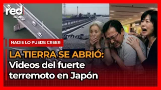 EARTHQUAKE IN JAPAN: Videos of the exact moment of the quake that triggered a tsunami alert and l...