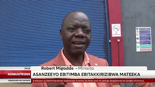 Okulwanyisa envuba embi. Minisita yezoobye n'abakuuma sitoowa, asanzeeyo ebitimba ebitakirizibwa