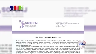 Kenscoff / The Solidarity of Haitian Women Journalists (SOFEHJ) sounds the alarm