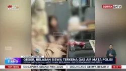 19 Siswa di Cilegon Dilarikan ke RS Akibat Gas Air Mata Polisi #BeritaSatuSiang