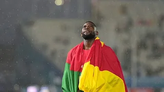Cameroon's Emmanuel Eseme sprints to 100m gold at Commonwealth Games