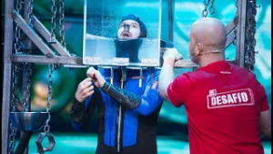 Willy Bárcenas sufre con sus miedos en la Escafandra Mortal - El Desafío