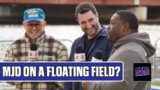 NFL Afters: Live from Melbourne - MJD takes us into the 'Dream Team' #Rams on a floating field #NFL