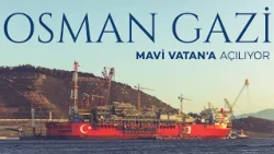 Turkey's first floating production platform Osman Gazi is being sent off from Filyos to its duty ...