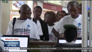 Ugandan workers stranded after Middle East airspace closures