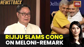 Kiren Rijiju Slams Rahul Gandhi Over Meloni-Remark | Sandeep Dikshit | BJP | Congress
