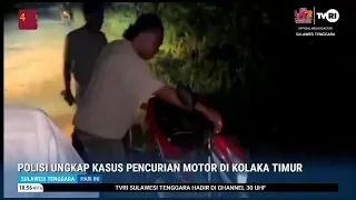 POLICE SOLVE MOTORCYCLE THEFT CASE IN EAST KOLAKA