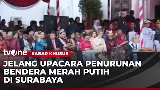 2,000 Participants Join the Red and White Flag Lowering Ceremony in Surabaya | tvOne Special Report