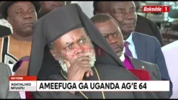 Okusabira eggwanga ! Pulezidenti yeebazizza abakkiriza okwenyigira mu mirimu egivaamu ssente