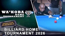 WA'KOBA BILLIARD HOME TOURNAMENT 2026 [SPORTS MONITOR]