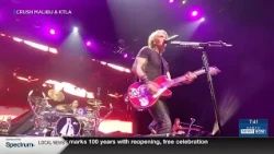 Rick Springfield live on Sunrise