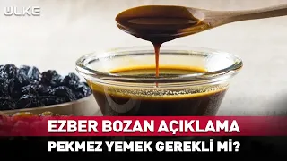 Uzman İsimden 'Pekmez' İçin Ezber Bozan Açıklama!