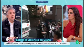 Ramoncín por la violencia en Ceuta: "Qué persona puede sentirse bien haciendo esto" - Más Vale Tarde