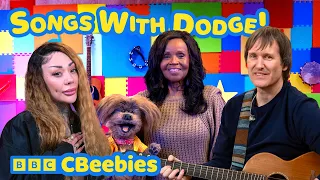 Tim Wheeler, Mutya Buena & PP Arnold sing with Dodge the Dog! | Songs for Toddlers | CBeebies 🎵❤️