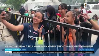 4 SEPTEMBER 2026 ANIMO MASYARAKAT, RELA MENUNGGU ANTREAN TANDA TANGAN ATLET BADMINTON