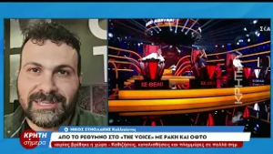 Ο Ρεθυμνιώτης Νίκος Συνολάκης που ξεσήκωσε το "the voice"