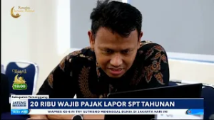 20 Ribu Wajib Pajak Lapor SPT Tahunan