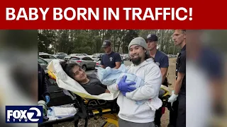 San Francisco mother gives birth while stuck in traffic | KTVU