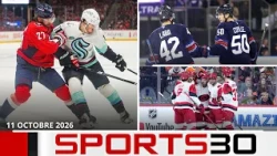 Kraken, Rangers and Hurricanes Win | NHL Highlights of the Day #Sports30