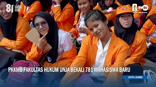 JAMBI TODAY | Unja Faculty of Law Orientation Equips 781 New Students #TVRIJambi #NationUnitingMedia
