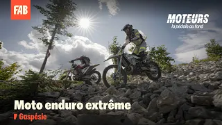 Moto enduro extrême à Murdochville | Moteurs, la pédale au fond