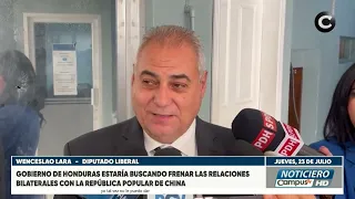 Liberal Congressman Wenceslao Lara asserts that the government may halt bilateral relations with ...