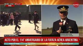 Paraná's II Air Brigade holds ceremony for the 114th anniversary of the Argentine Air Force - 08/...