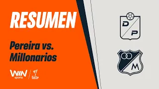 Pereira vs. Millonarios (highlights and goals) | Liga BetPlay Dimayor 2026-2 | Matchday 9