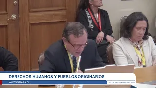 Comisión de Derechos Humanos y Pueblos Originarios - Miércoles 23 septiembre 2026