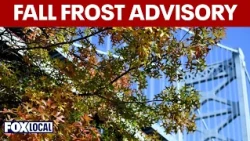 Frost advisory and offshore nor'easter set to hit region