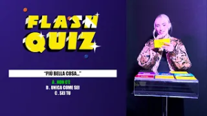 Completa la frase della canzone italiana con Mara Sattei | Flash Quiz ⚡️