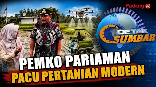 PARIAMAN CITY GOVERNMENT BOOSTS MODERN AGRICULTURE