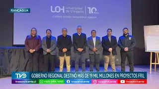 GORE invests more than 19 billion pesos to boost employment in the 33 communes of O'Higgins