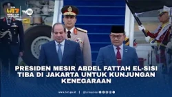 Presiden Mesir Abdel Fattah El-Sisi Tiba di Jakarta untuk Kunjungan Kenegaraan