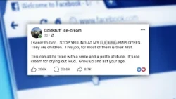 Massachusetts ice cream shop owner calls out rude customer on Facebook, goes viral