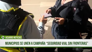 Altiplano Municipalities Join "Road Safety Without Borders" Campaign