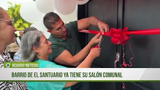 Barrio Luis Carlos Galán de El Santuario ya tiene su salón comunal