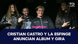Cristian Castro and His Band La Esfinge Bet on Rock for Their Next Album