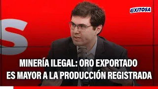 🔴🔵 Illegal and informal mining outpaces formal mining due to Reinfo, according to Martín Valencia