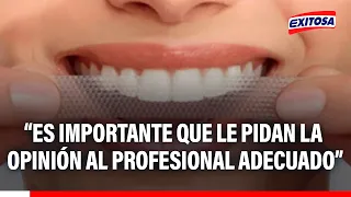 🔴🔵 Dental whitening strips should be used under professional guidance, says dentist