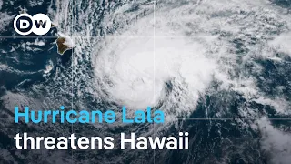 Hawaii governor declares state of emergency as Lala whips islands with winds and rainfall | DW News
