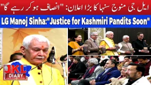 LG Manoj Sinha on Kashmiri Pandit Return: "Terrorists Tried to Hide the Truth" | JKL DAIRY