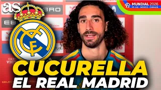 CUCURELLA SPEAKS AS A REAL MADRID PLAYER IN INTERVIEW: all his answers