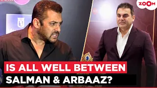 Arbaaz Khan gets ANGRY as paps ask him about Salman Khan says, 'Excuse me..' & WALKS off from event!
