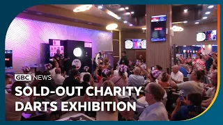 Over £10,000 raised for GBC Open after sold-out charity darts exhibition