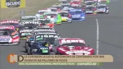 Power cut at the Centenario racetrack due to a million-dollar debt