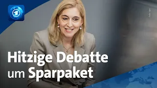 Umstrittene Sparpläne: Bundestag stimmt für Krankenkassen-Sparpaket