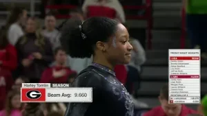 Harley Tomlin notches CAREER-HIGH 9.925 on floor for Georgia ? | ESPN College Gymnastics