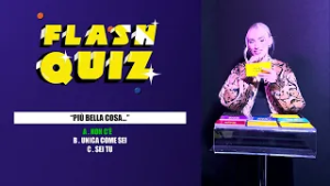 Mara Sattei |  Flash Quiz ⚡️