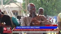 OKULWANYISA OBULYAKE: Minister Balaam alagidde abakungu 12 bakwatibwe.